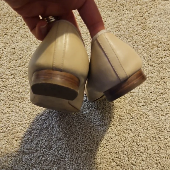 Marc Fisher Beige and Black Flats - Picture 6 of 6